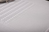 Finezza Ezgi Lüx Jakar Polycotton Kumaş Gri Masa Örtüsü 160x350 cm - 1066 - 11