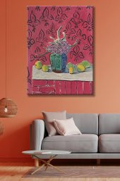 Henri Matisse - Still Life With Lemons  - 106367 -  Dekoratif Duvar Kanvas Tablo - 1