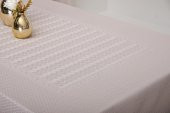 Finezza Ezgi Lüx Jakar Polycotton Kumaş Taş Masa Örtüsü 160x350 cm - 1070 - 3