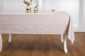Finezza Ezgi Lüx Jakar Polycotton Kumaş Taş Masa Örtüsü 160x350 cm - 1070 - 4
