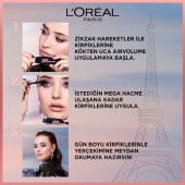 Loréal Paris Air Mega Volume Maskara - 30 Saate Kadar Kalıcı - Ekstra Siyah thumbnail 6