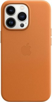 Apple MagSafe özellikli Deri Kılıf (iPhone 13 Pro) - Yonca - 1
