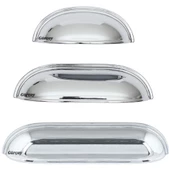 Lüks Çanak Kulp Krom thumbnail 1