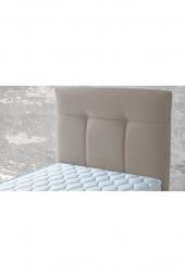 İPEK MOBİLYA Manolya 3 Lü Set ( Baza + Başlık + Yatak ) Tek Kişilik ( BEJ ) - 2