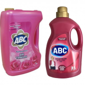 ABC Çamaşır Yumuşatıcı Gül Tutkusu 5 Lt + Sık Yık.Çamaş. Özel Solmaya Yıpranmaya Karşı Sıvı Deter.3000ML - 1