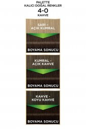 Kalıcı Doğal Renkler 4-0 Kahve - 5