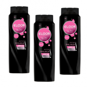 ELİDOR 3LÜ Şampuan 650 Ml Esmer Parlaklık X 3 - 1