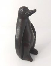 Reçine Penguen Biblo Heykel Dekoratif Tasarım Masa Üstü Dekor Süs - 3