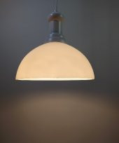 MYLİGHTS  OPAL BEYAZ TEKLİ SARKIT AVİZE  SALON  MUTFAK YATAK ODASI GENÇ ODASI AVİZE - 1