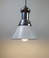MYLİGHTS VİNTAGE RETRO METAL SARKIT AVİZELER MAS ÜSÜT BAR ÜSTÜ  YATAK BAŞI  SARKIT AVİZE 18 CM EN - 1