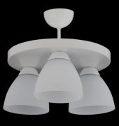 MYLİGHTS  MODERN SPOR  ÜÇLÜ PLOFONYER TAVAN AVİZE ÜÇLÜ - 1