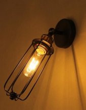 MYLİGHTS  RETRO VİNTAGE RUSTİK FAFES MAFSALI HAREKETLİ APLİK - 2