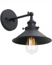 MYLİGHTS RETRO  RUSTİK MAFSALI HAREKETLİ  KONİK METAL APLİK - 1
