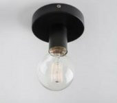 MYLİGHTS RETRO RUSTİK SİYAH DUVAR LAMBASI APLİK - 2