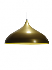 MYLİGHTS  RETROM  RUSTİK METAL SARKIT AVİZE MAT ALTIN   45CM EN - 1