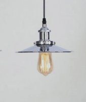 MYLİGHTS  GÜMÜŞ METAL TEKLİ SARKIT AVİZE  MODERN TEKLİ 22 CM EN - 1