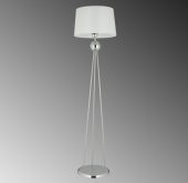 MYLİGHTS MODERN LAMBADER KÖŞE LAMBASI KROM GÖVDE BEYAZ BAŞLIK - 1