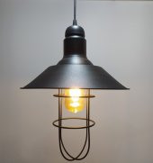 MYLİGHTS RETRO EUSTİK KAFES TEKLİ SARKIT AVİZE - 1