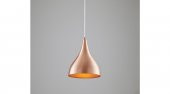 MYLİGHTS  METAL BAKIR  KONİK RETRO  RUSTİK  SARKIT AVİZE - 1