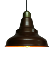 MYLİGHTS  GOLD ASKILI MAT BAKIR RUSTİK RETRO MAT SARKIT AVİZE - 2