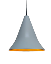 MYLİGHTS  RETRO RUSTİK METAL SARKIT BEYAZ  İÇİ ALTIN SARKIT AVİZE - 2