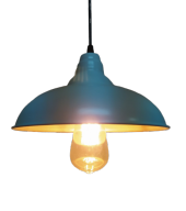 MYLİGHTS  RETRO RUSTİK BEYAZ  İÇİ beyaz  METAL SARKIT thumbnail 1