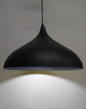 MYLİGHTS  SİYAH  İÇİ SİYAH METAL SARKIT AVİZE 43 CM   RUSTİK AVİZE thumbnail 1