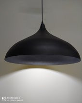 MYLİGHTS  SİYAH  İÇİ SİYAH METAL SARKIT AVİZE 43 CM   RUSTİK AVİZE thumbnail 2