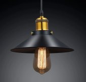 MYLİGHTS   RETRO  TEKLİ RUSTİK METAL SARKIT AVİZE 23 CM EN - 1