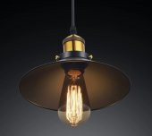 MYLİGHTS   RETRO  TEKLİ RUSTİK METAL SARKIT AVİZE 23 CM EN - 2