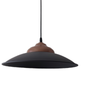 MYLİGHTS   RETRO SİYAH VE BAKIR SARKIT AVİZE METAL AVİZE RUSTİK - 2
