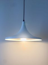 MYLİGHTS  RETRO BEYAZ İÇİ BEYAZ BETAL SARKIT AVİZE 36 CM thumbnail 2