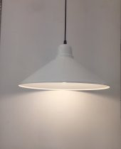 MYLİGHTS  BEYAZ İÇİ BEYAZ METAL SARKIT AVİZE 38CM - 1