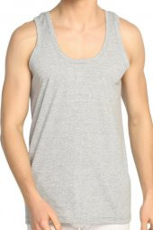 6 Adet Mevsim Erkek Büyük Beden Renkli Penye Atlet Pamuklu 34305 thumbnail 1