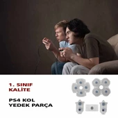 PS4 Kol Tamir JDM JDS 030 040 050 055 İç Lastik Takımı Silikon 1. KALİTE PS4 Yedek Parça Rubber Pad - 2