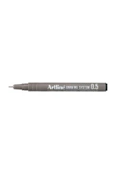 Artline Teknik Çizim Kalemi 0.5 MM Siyah (12 Li Paket) - 1
