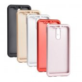 Huawei Mate 20 Lite Kılıf 360° Kamera Korumalı Rubber Tam Koruma - 3