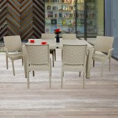 Mandella Elit Rattan 90x150 2 Elit Koltuk 4 Elit Sandalye Masa Takımı Çölbeji - 4
