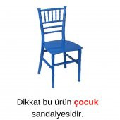 Sağlam Plastik Mandella Trend Çocuk Sandalyesi Mavi - 2