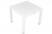 Mandella 90x90 Elit Rattan Masa BEYAZ - 1