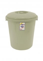 Sağlam Plastik Jumbo Çöp Kovası Kilitsiz 90 Lt - 1