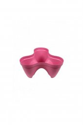 Sağlam Plastik 3lü Karizma Saksı Pembe - 1