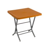 Mandella 80x80 Katlanır Ayaklı Masa Tik Eko - 1