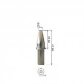 Bakon 501c 5dk Kalın Yedek Havya Ucu 300w ( 5 mm ) ( BK2300-3300-300s ve Quick 206b Model uyumlu ) - 2