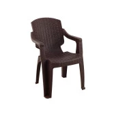 Mandella Golf Rattan Koltuk (6 Adet) Kahverengi - 1