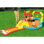 Bestway Aquapark Kaydıraklı Çok Fonksiyonlu Büyük Şişme Havuz - 1