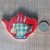 Tea Temalı Buzdolabı Magneti thumbnail 2