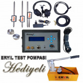 Nimrof Plus Akustik Dinleme Pis Ve Temiz Su Kaçak Tespit Cihazı + Eryıl 40 Bar Test Pompası - 1