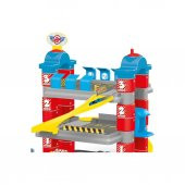 Dolu 5158  Motor Beçerisi Eğitici Ögretici 3 Katlı Otopark ve Yarış Yol Seti - 8
