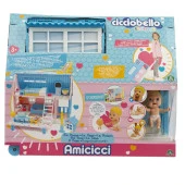 Cicciobello Amiccici 2 Katlı Aksesuarlı Ev Oyun Set - 1